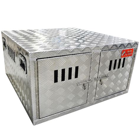 metal truck dog box|stainless steel dog box.